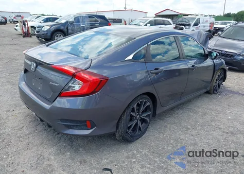 2019 Honda Civic Sport z USA, uszkodzony, nr VIN 2HGFC2F80KH581171